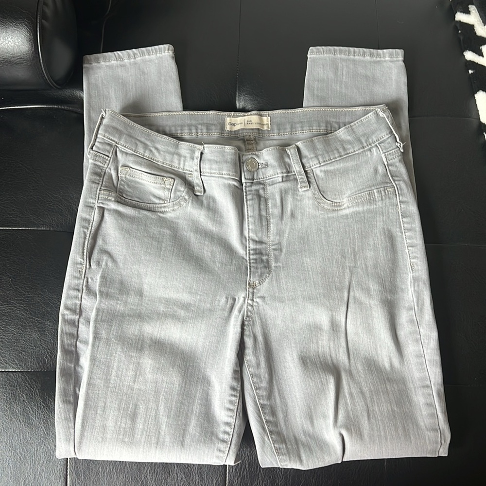 Gap 1969 Gray Jean Easy Leggings